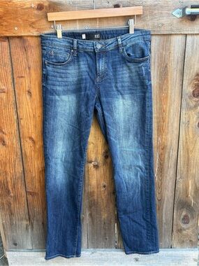 Kut from the Kloth Dark Blue Slim Straight Jeans